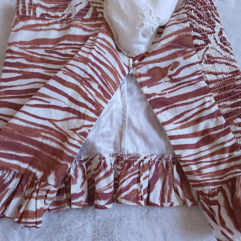 Anthropologie Love the Label eyelet smock puff sleeve top - Picture 16 of 16